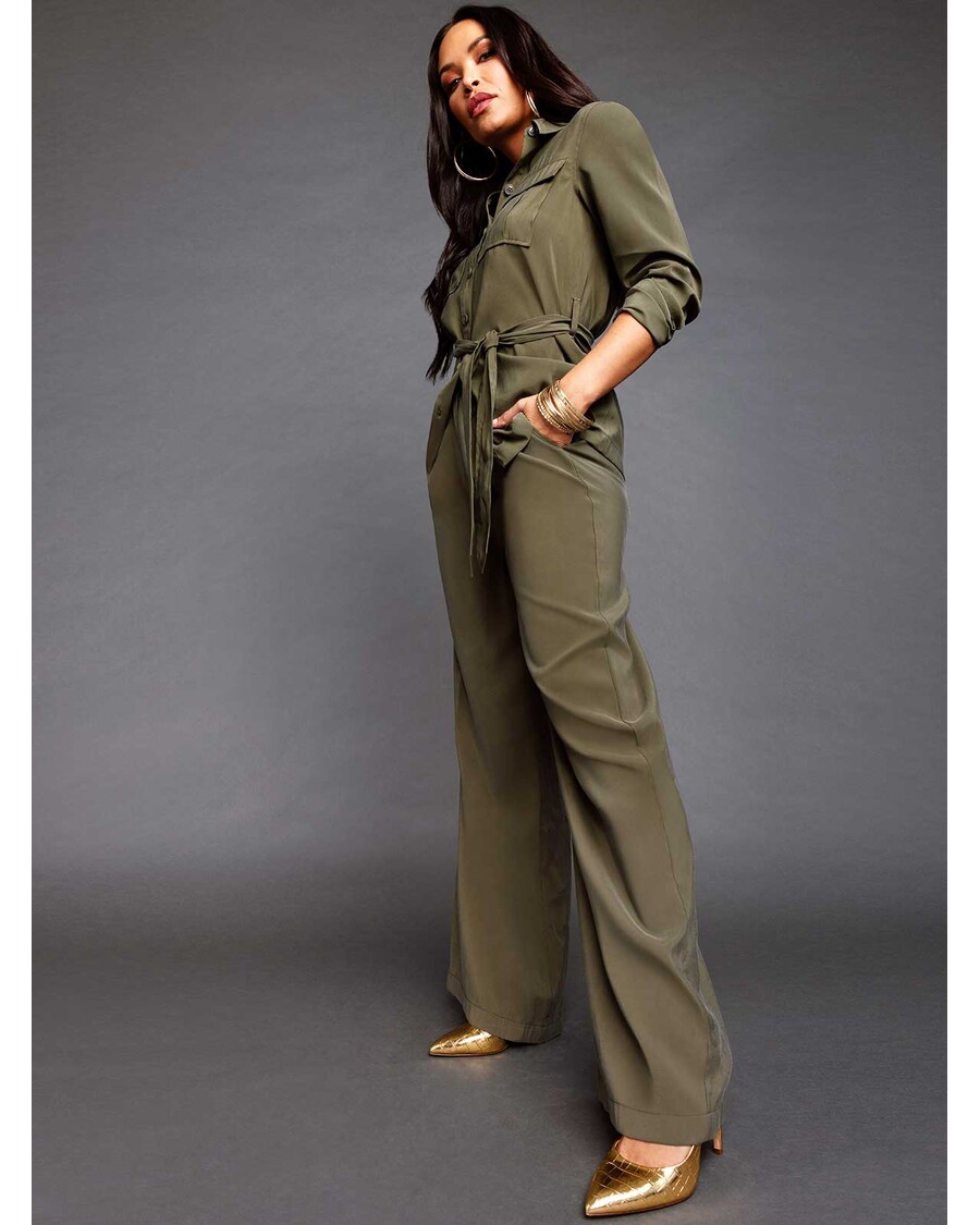 Jessica Simpson Jessa Jakke I Oliven Nat