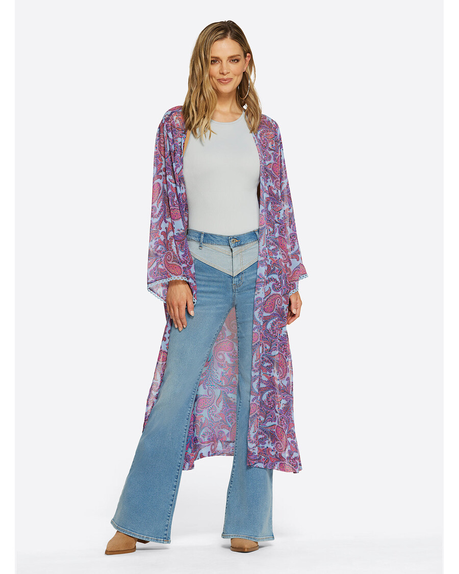 Jessica Simpson Blakely Duster V Samotnem Paisleyju