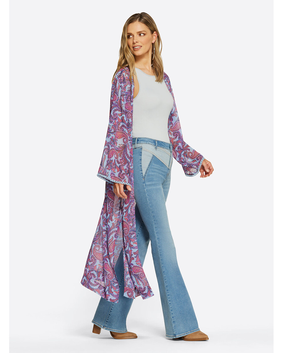 Jessica Simpson Blakely Duster V Samotnem Paisleyju