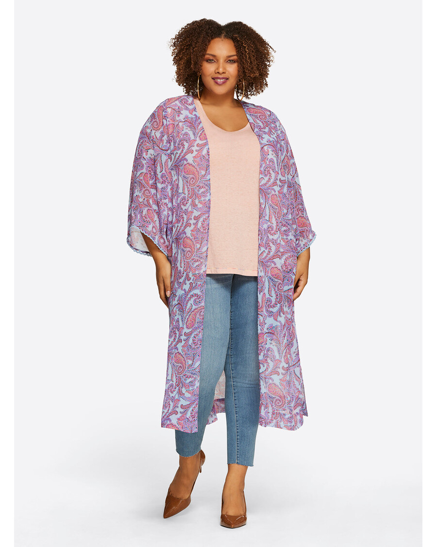 Jessica Simpson Blakely Duster V Samotnem Paisleyju