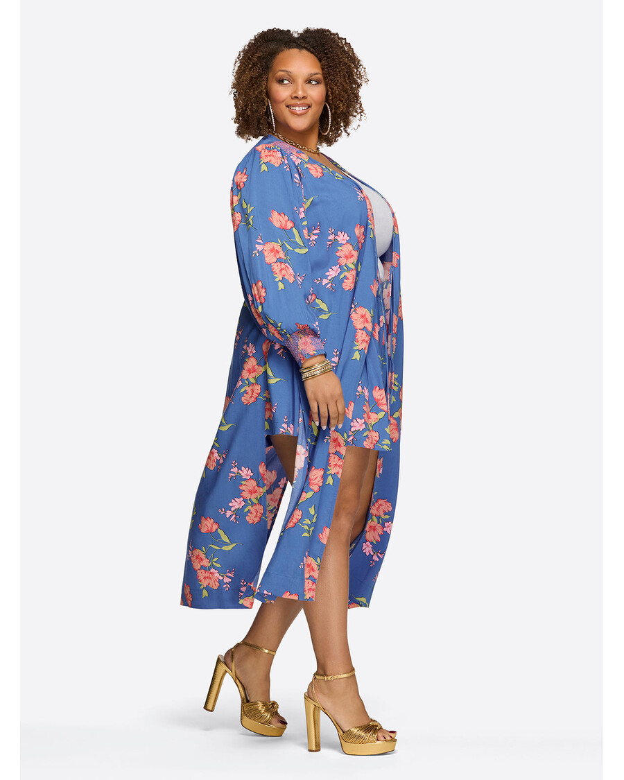 Jessica Simpson Amalia Kimono in Happy Floret