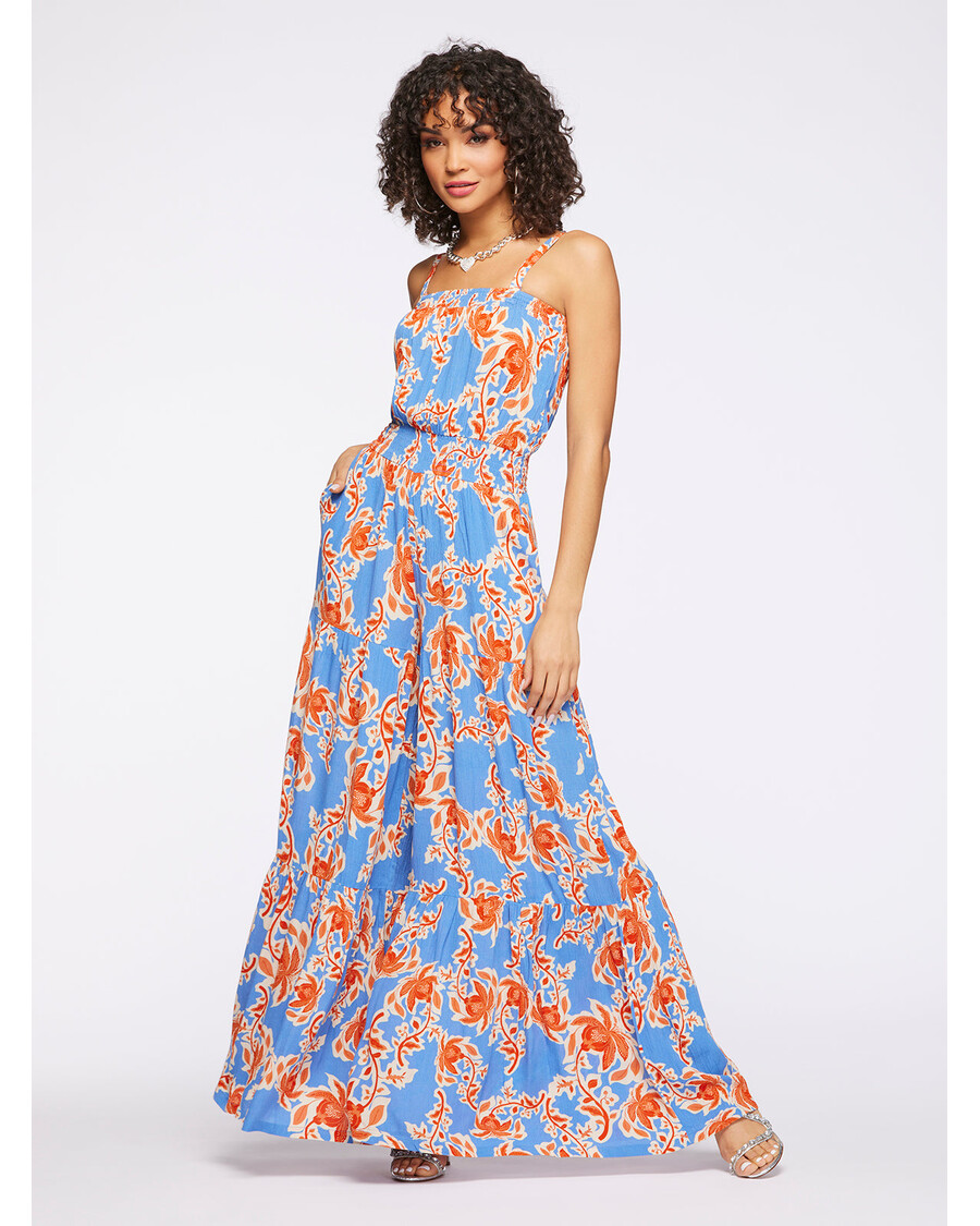 Jessica Simpson Devyn Jumpsuit in Defined Botanicals