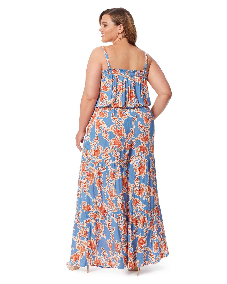 Jessica Simpson Devyn Jumpsuit in Defined Botanicals