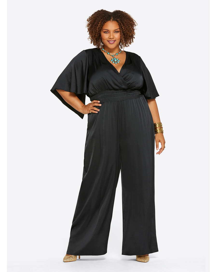 Jessica Simpson Aria Jumpsuit in Black