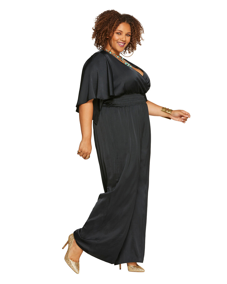 Jessica Simpson Aria Jumpsuit in Black