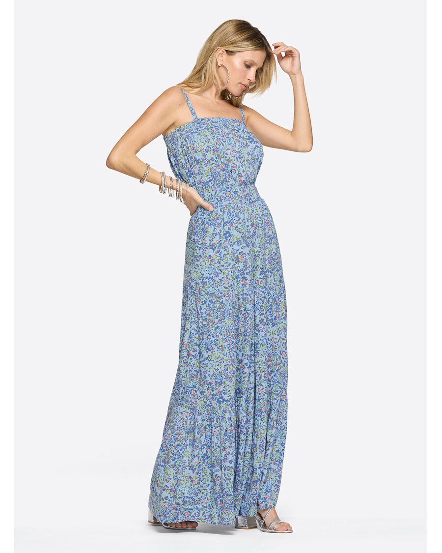 Jessica Simpson Devyn Jumpsuit in Decorative Blossoms