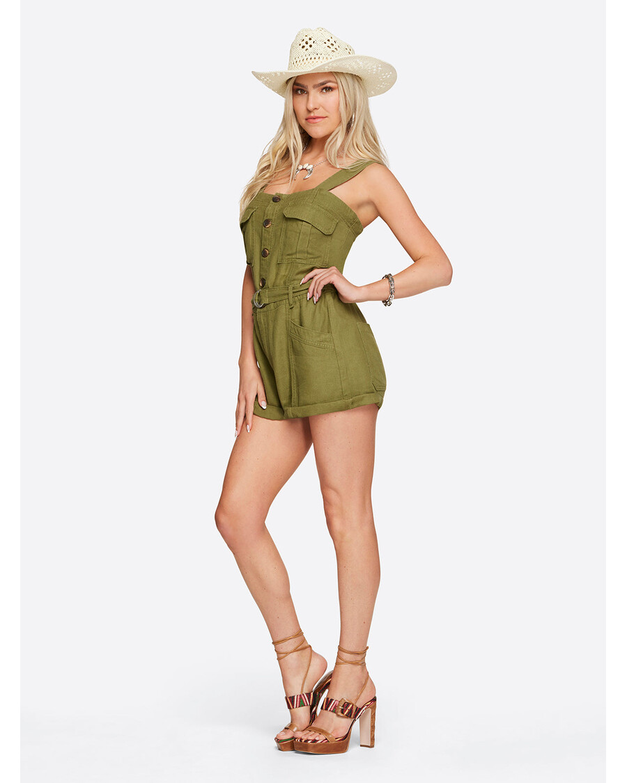 Jessica Simpson Kargo Hlače S Pasom V Pestu