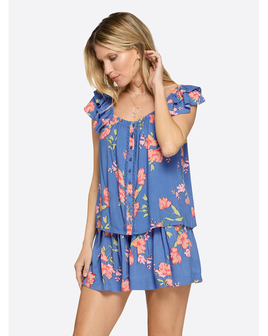 Top Jessica Simpson Violetta W Kolorze Happy Floret