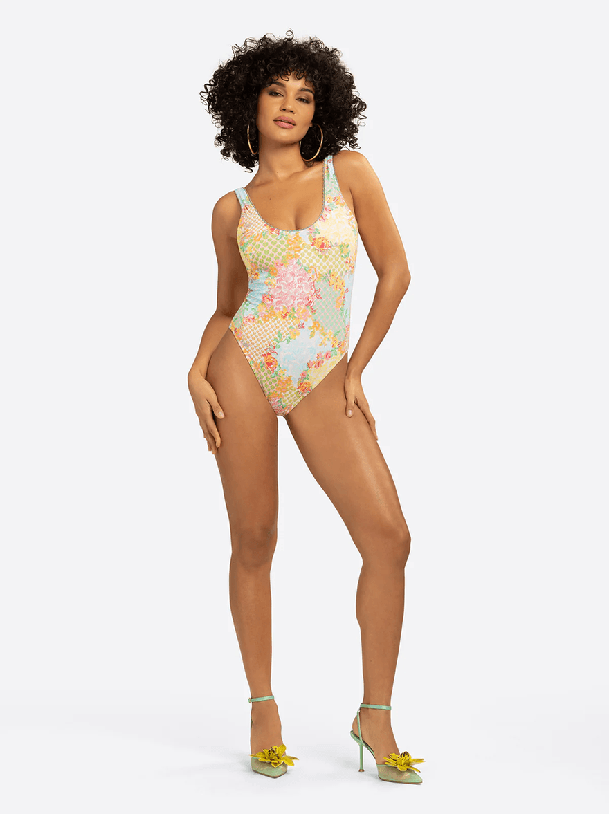 Jessica Simpson Tank One Piece in Scene Stealer