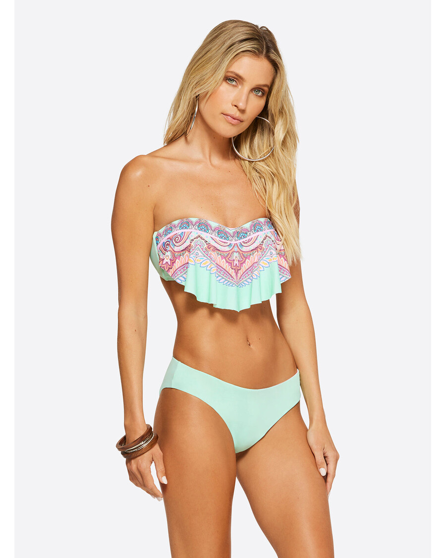 Jessica Simpson Carnival in Rio Handkerchief Bandeau in Cool Multi