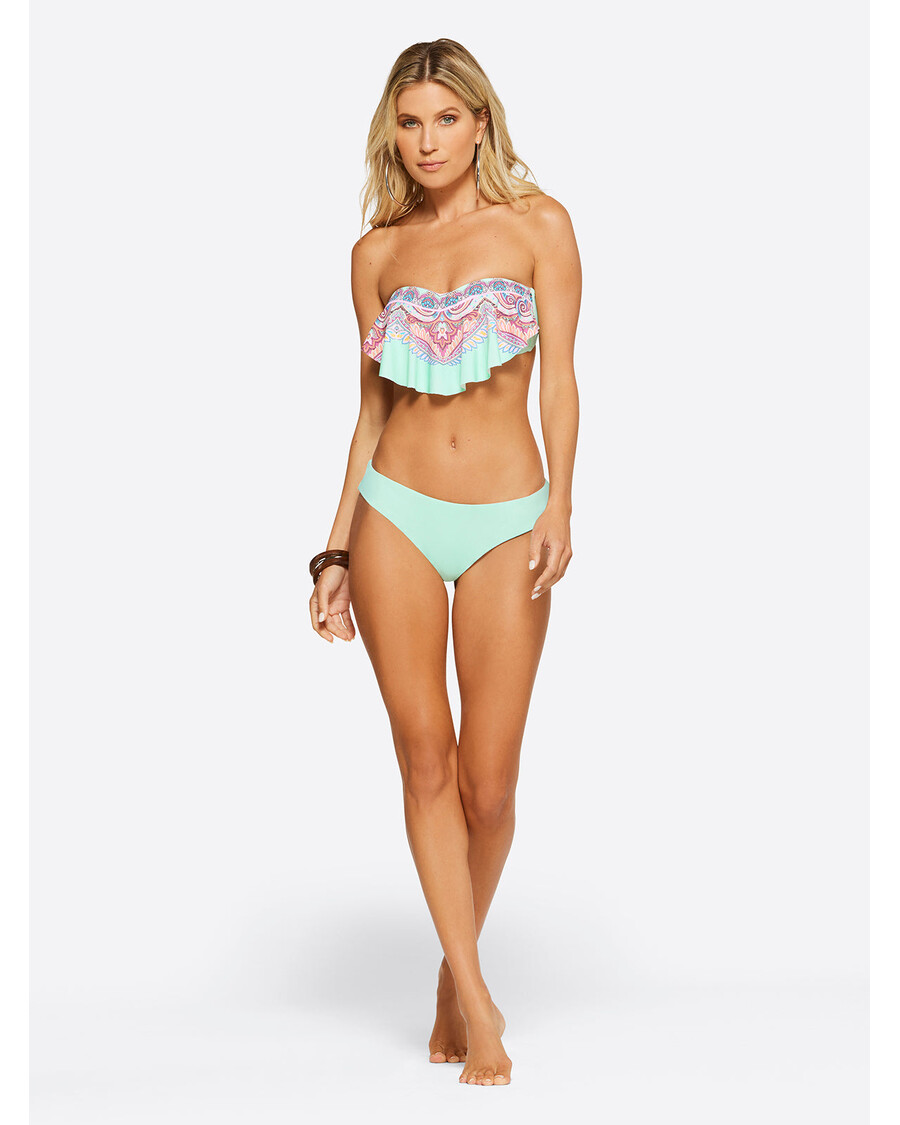 Jessica Simpson Carnival in Rio Handkerchief Bandeau in Cool Multi