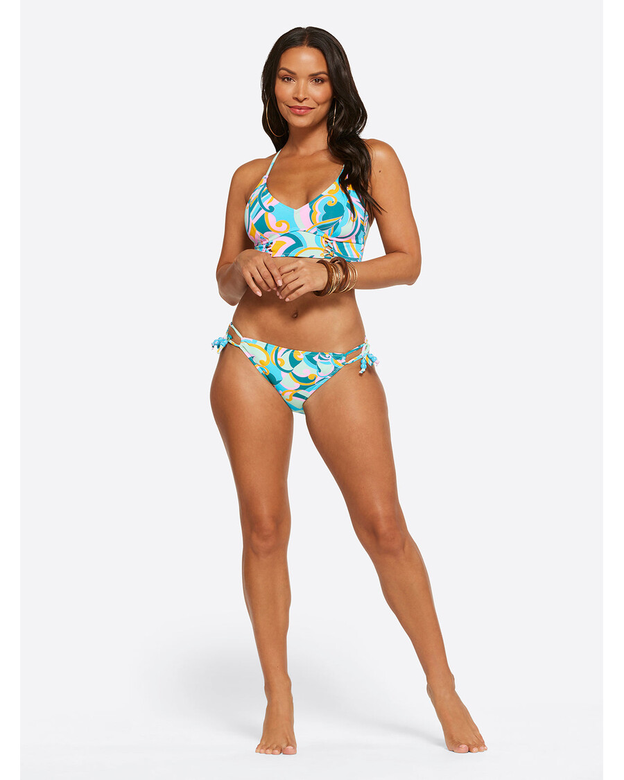 Jessica Simpson Vysněný Stav String Boční Bokovky V Modrém Multi