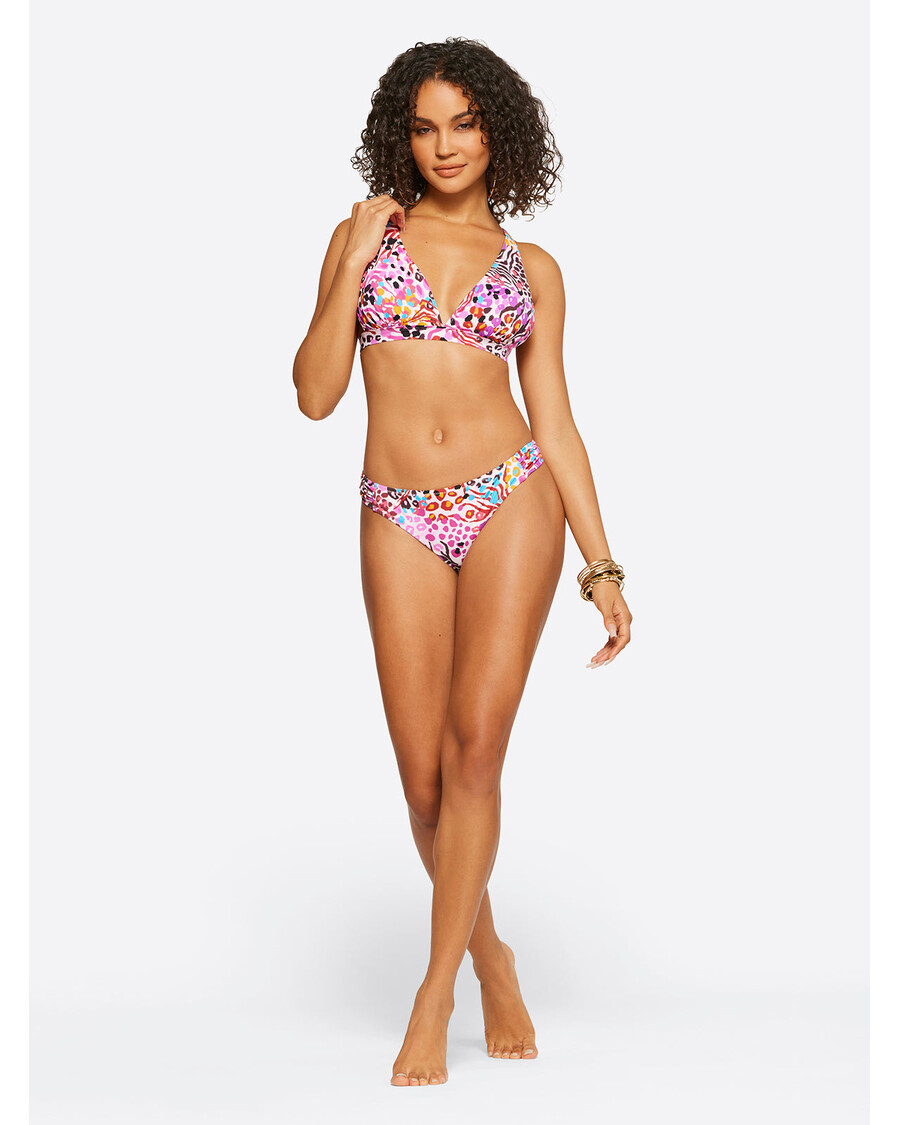 Jessica Simpson French Exit – Trójkątny Biustonosz Z Pełnym Wsparciem W Kolorze Różowym, Wielokolorowy