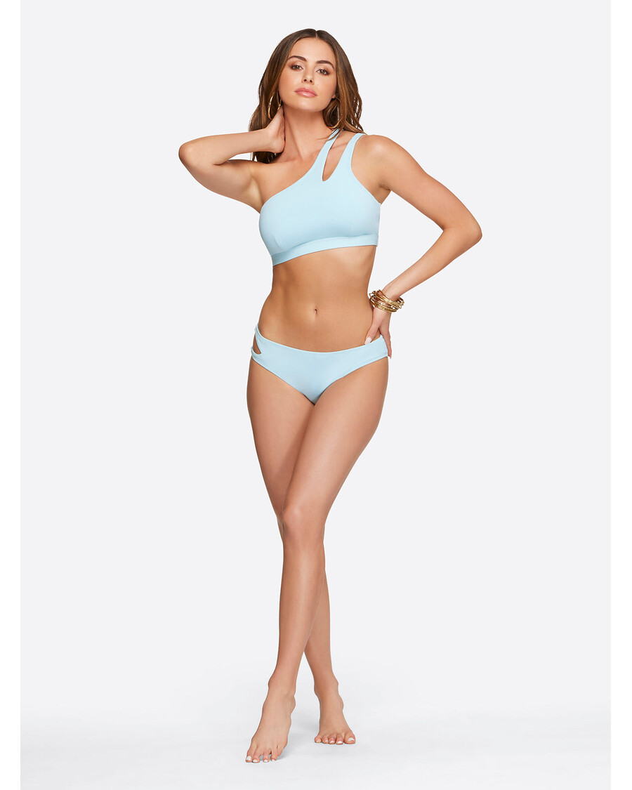 Jessica Simpson Solid Hipster with Slash in Powder Blue