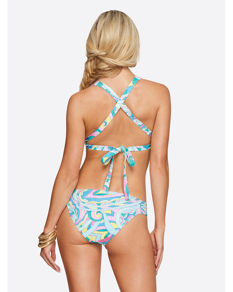 Jessica Simpson X Back Top in Paisley Party