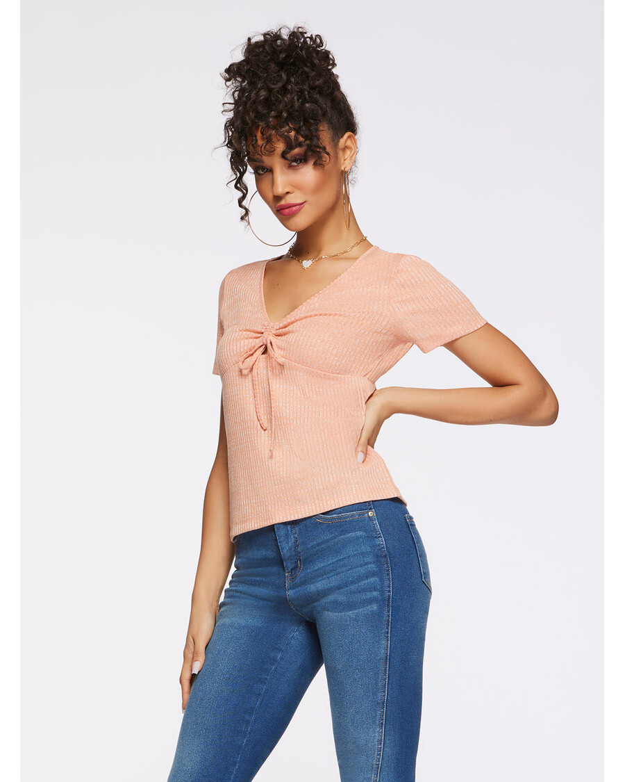 Jessica Simpson Kendyl Top in Brandied Melon