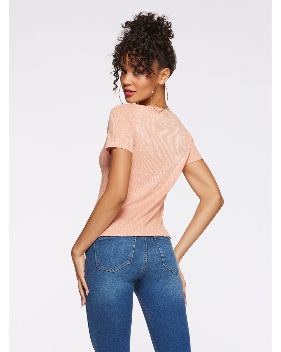 Jessica Simpson Kendyl Top in Brandied Melon