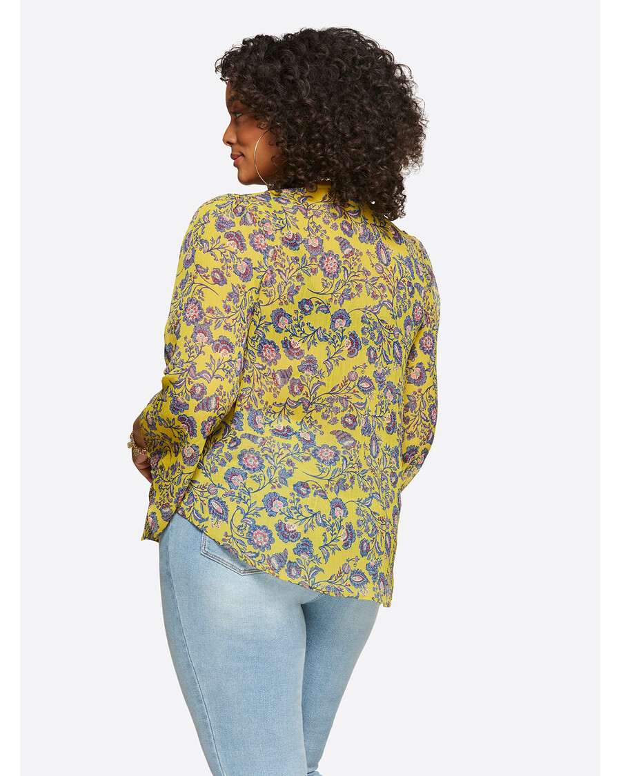 Джесика Симпсън Лесли блуза в мезо ботанически продукти