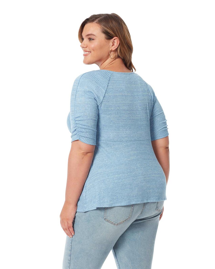 Jessica Simpson Lyndsey Top in Blue Yonder