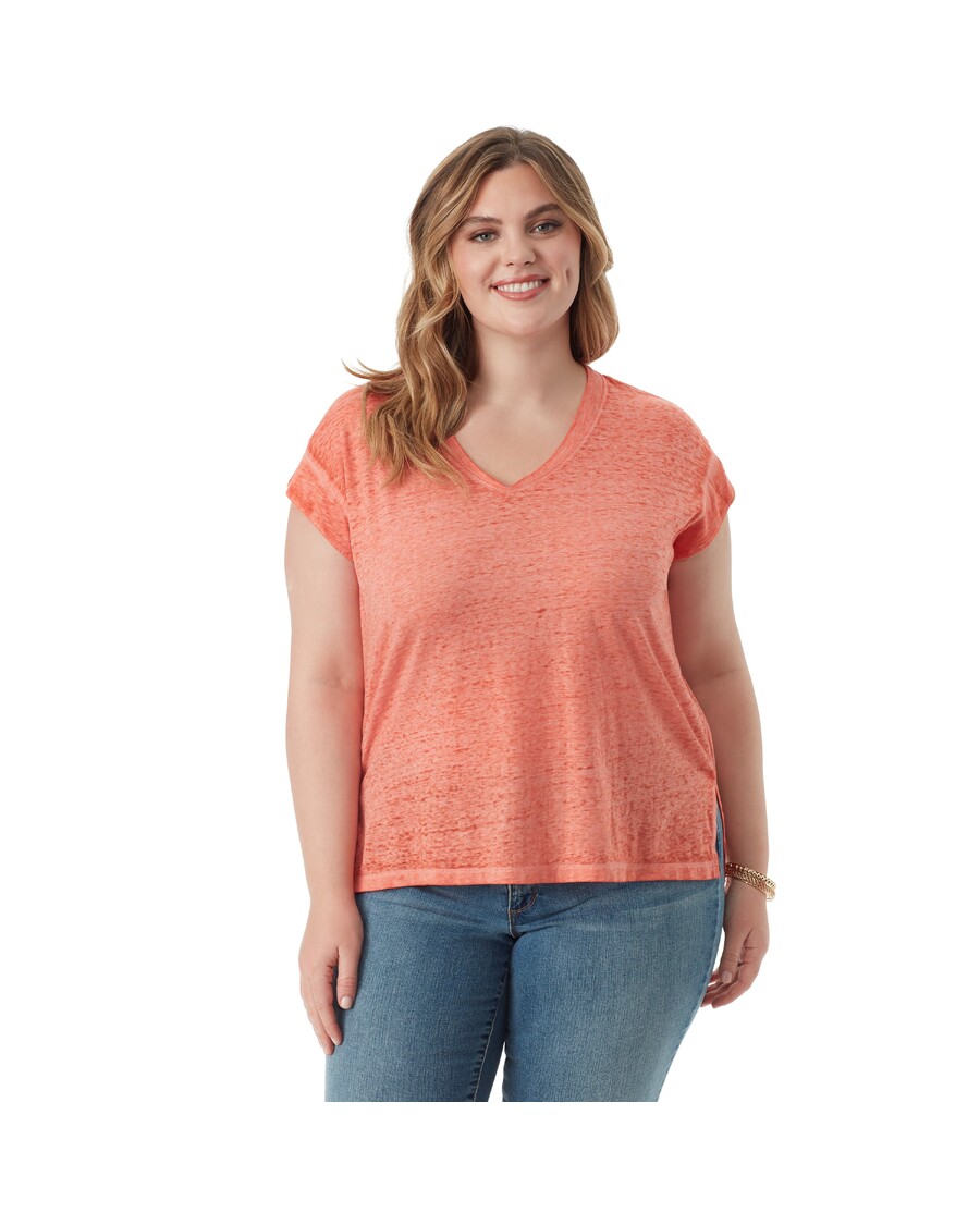 Jessica Simpson Jalin Tee in Paprika
