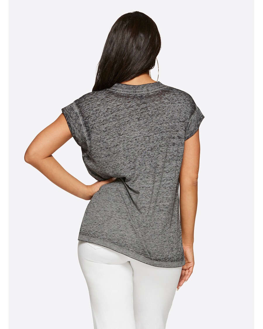 Jessica Simpson Jalin Tee in Black