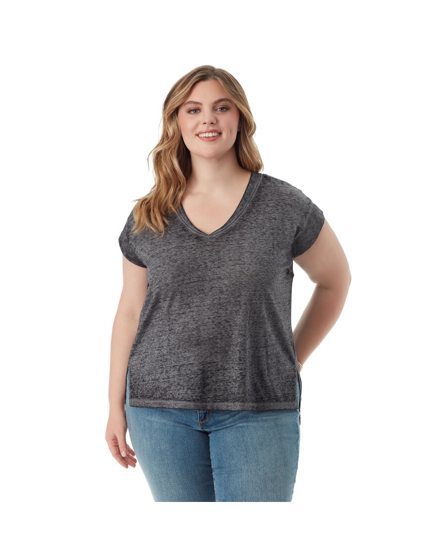 Jessica Simpson Jalin Tee in Black