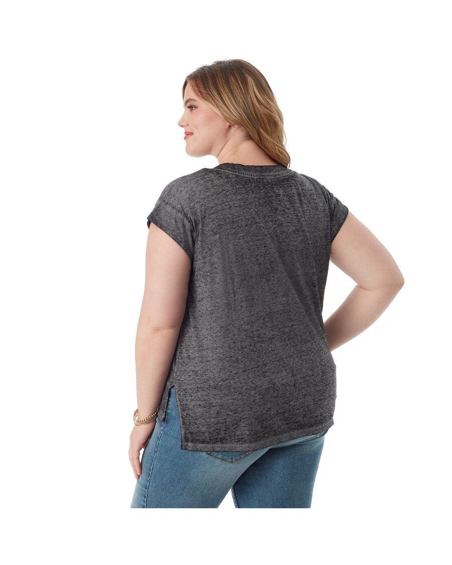 Jessica Simpson Jalin Tee in Black