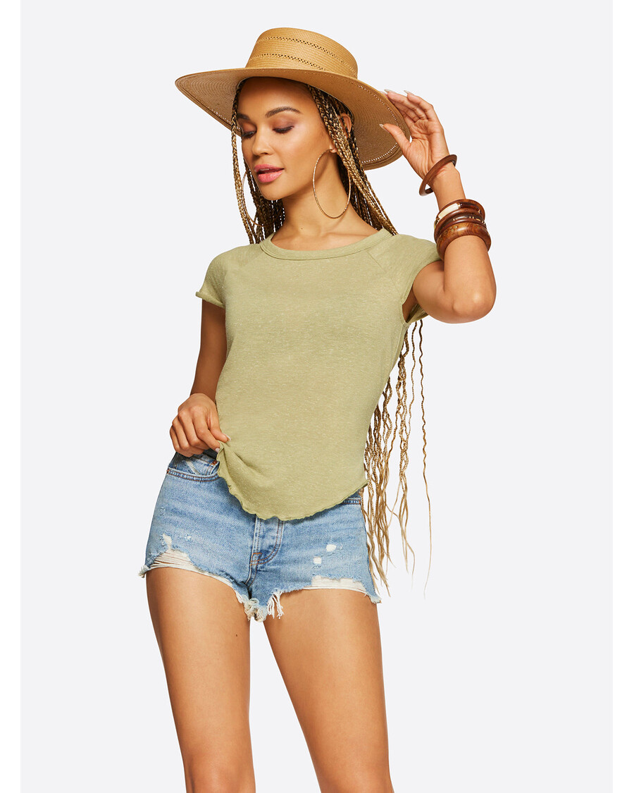 Jessica Simpson Rivers Baby Tee in Cedar