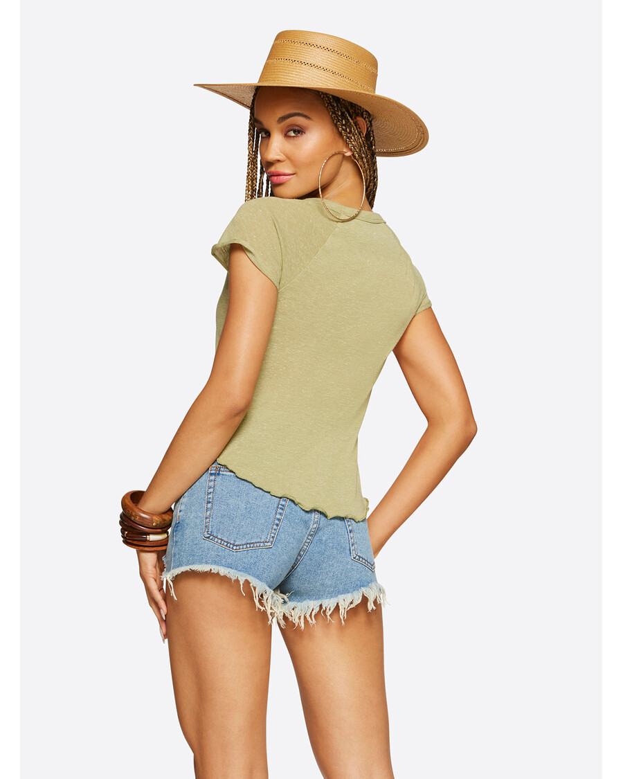 Jessica Simpson Rivers Baby Tee in Cedar