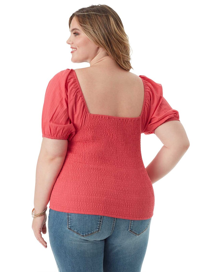 Джесика Симпсън диамантено горнище в бордо червено