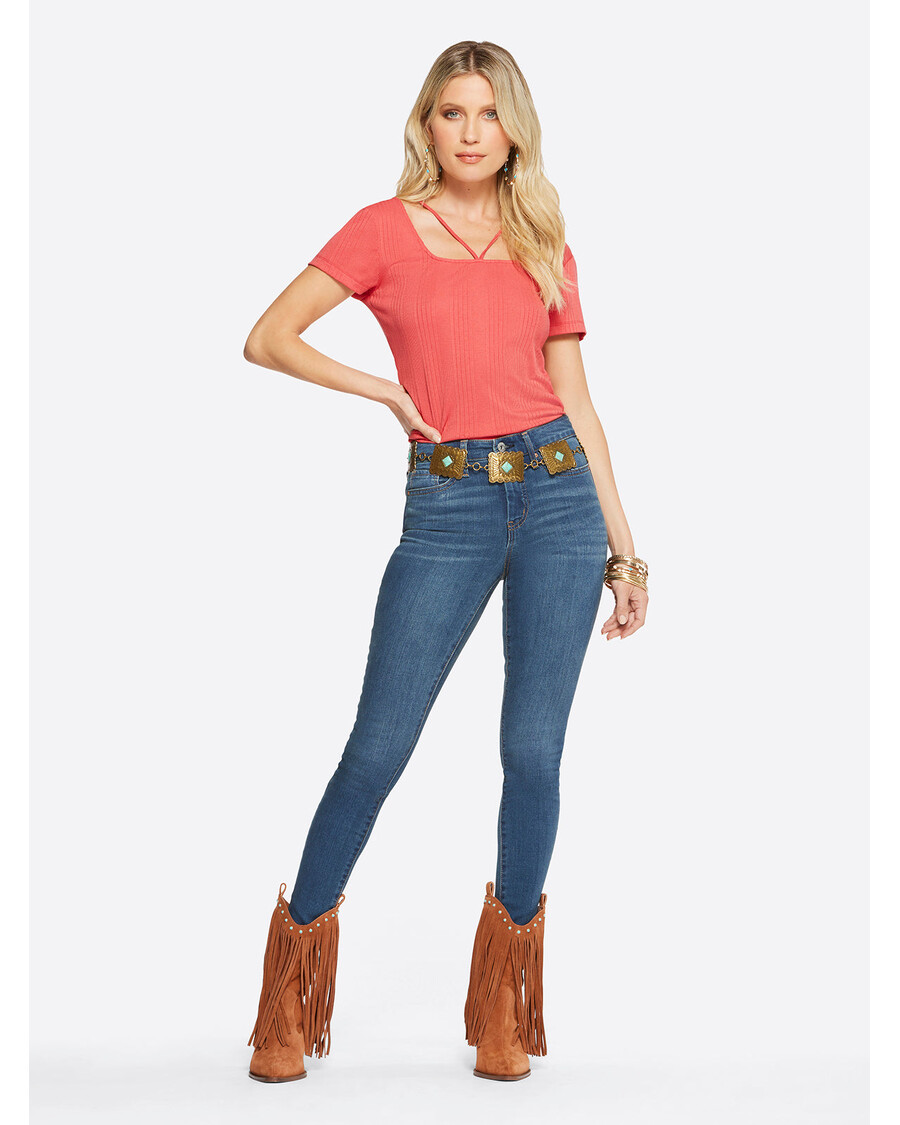 Jessica Simpson Pippa Top in Baked Apple