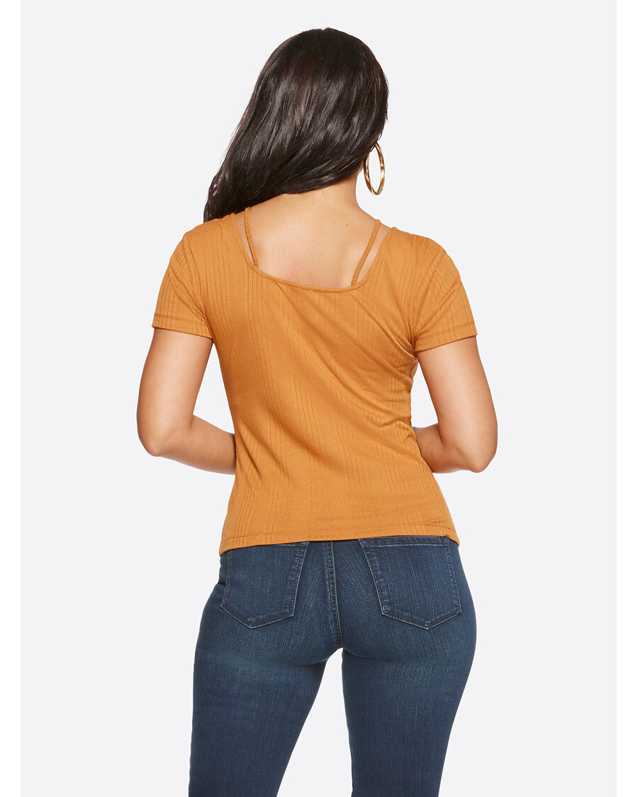 Jessica Simpson Pippa Top in Glazed Ginger