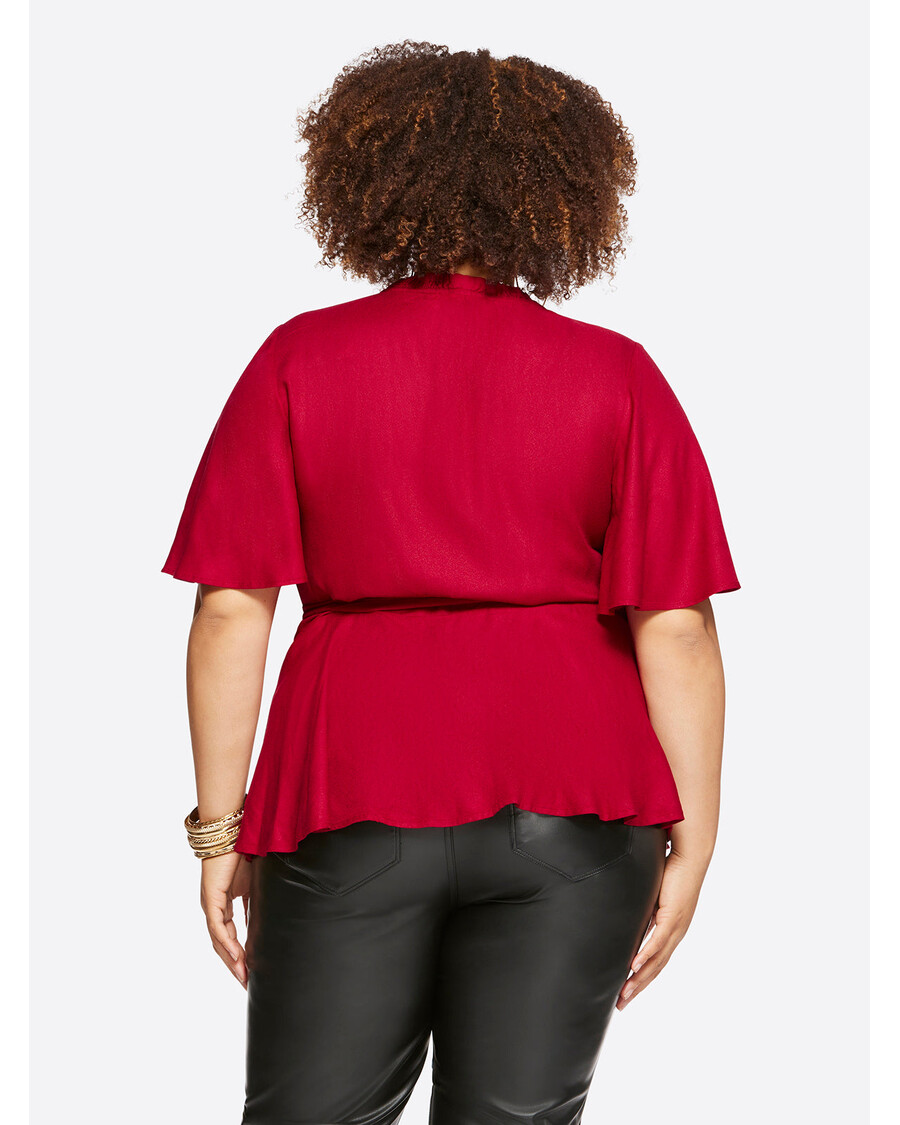 Jessica Simpson Misha Top in Rio Red