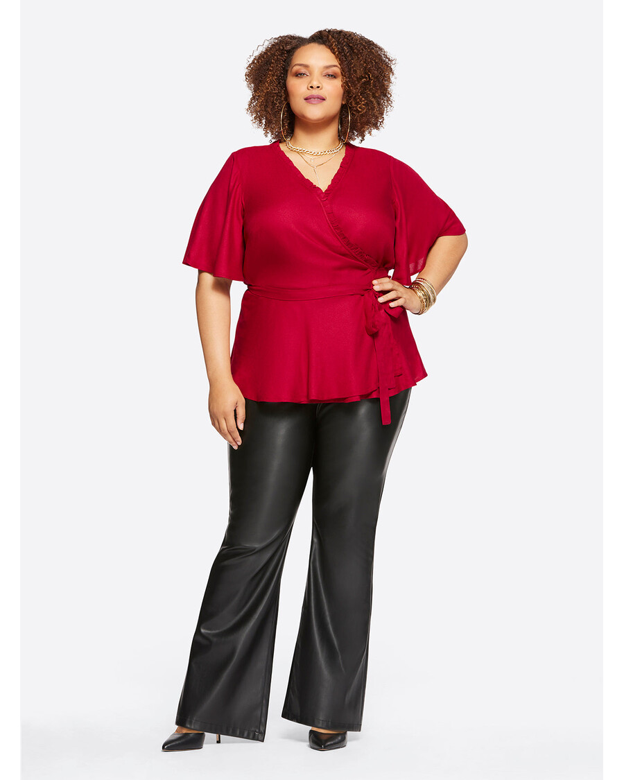 Jessica Simpson Misha Top in Rio Red