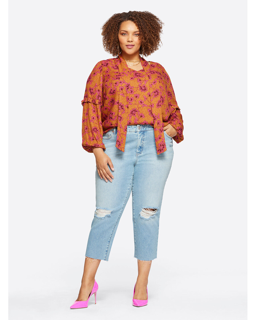 Jessica Simpsoni Botaaniliste Kivikestega Penelope Top