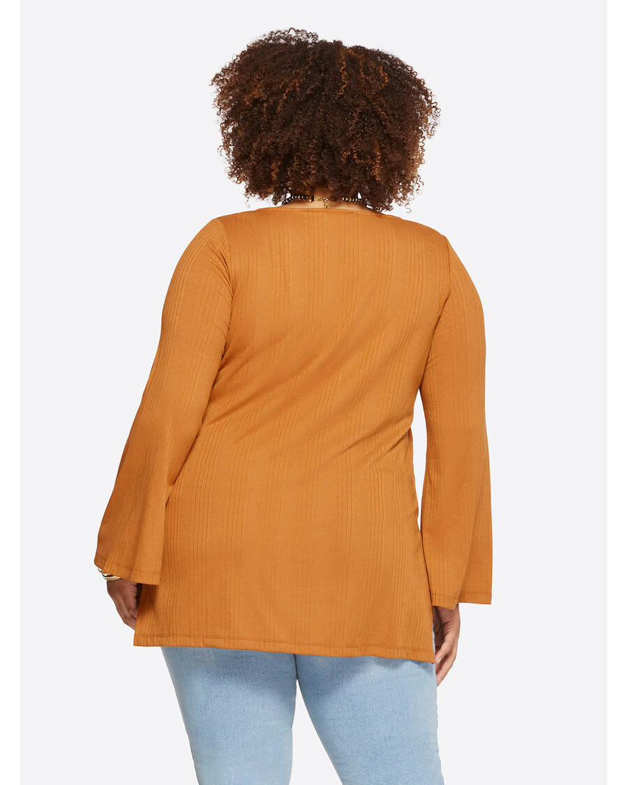 Jessica Simpson Jasleen Top in Glazed Ginger