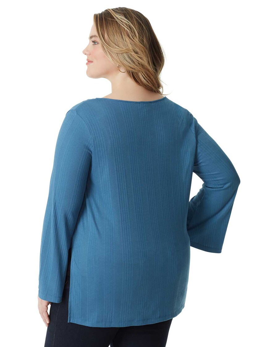 Jessica Simpson Jasleen Top in Sargasso Sea