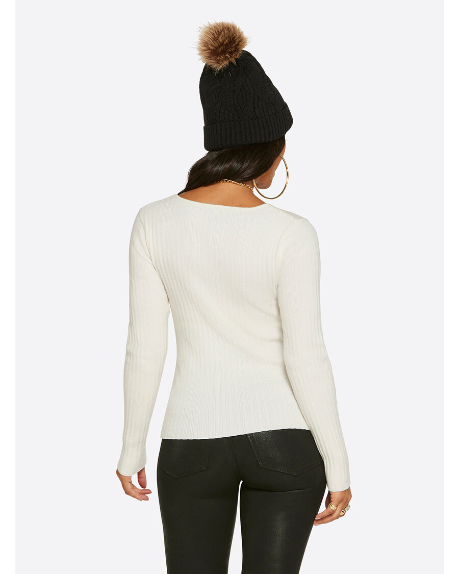 Jessica Simpson Adrielle Sweater in Gardenia