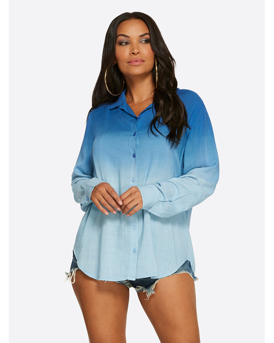 Jessica Simpson Carleen Top in Ultramarine