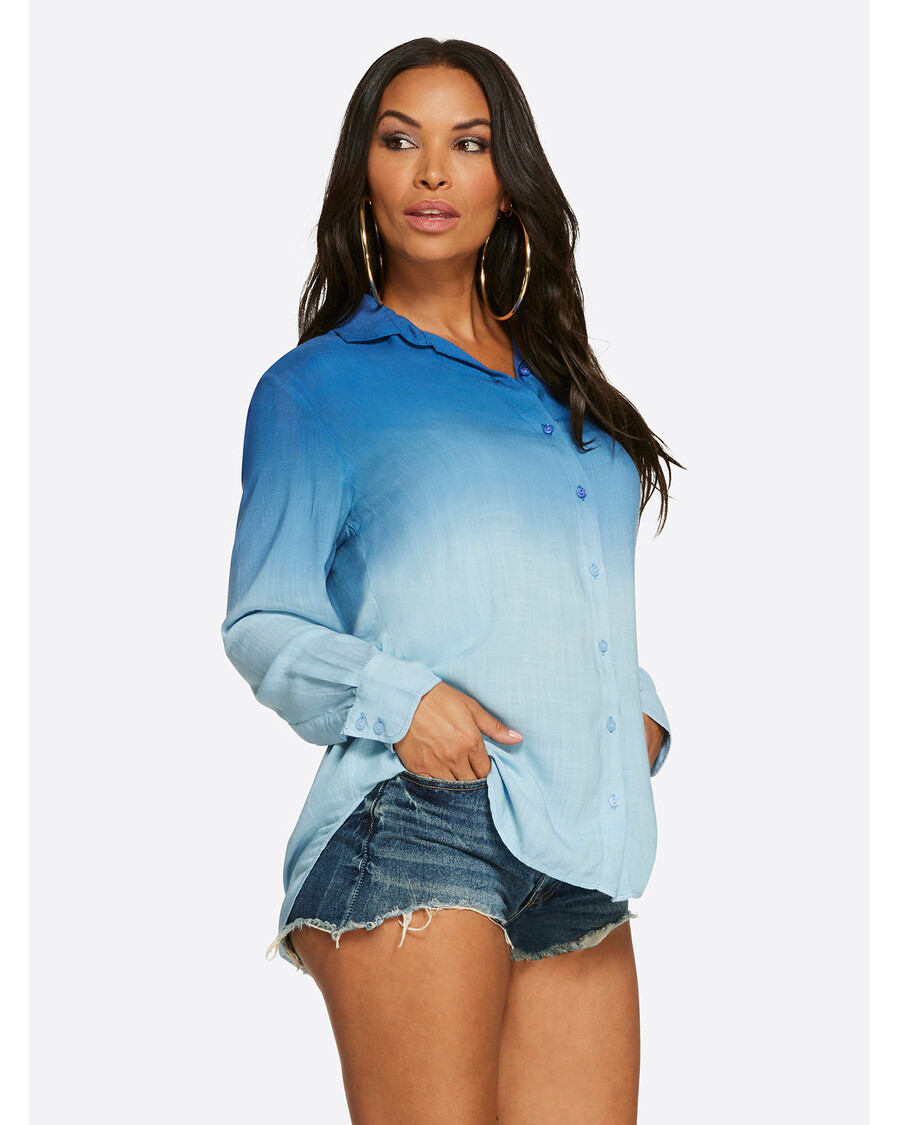 Jessica Simpson Carleen Top in Ultramarine