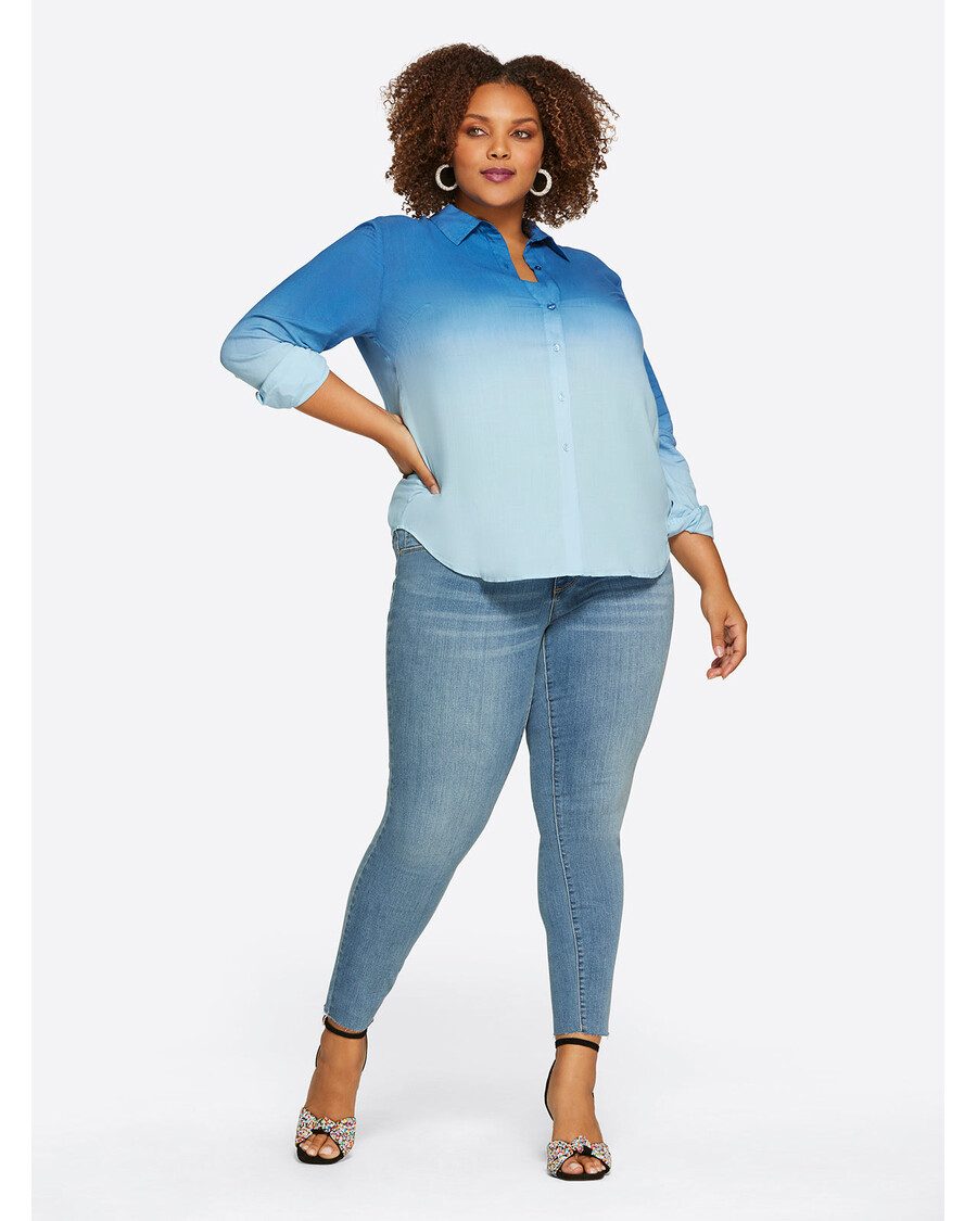 Jessica Simpson Carleen Top in Ultramarine