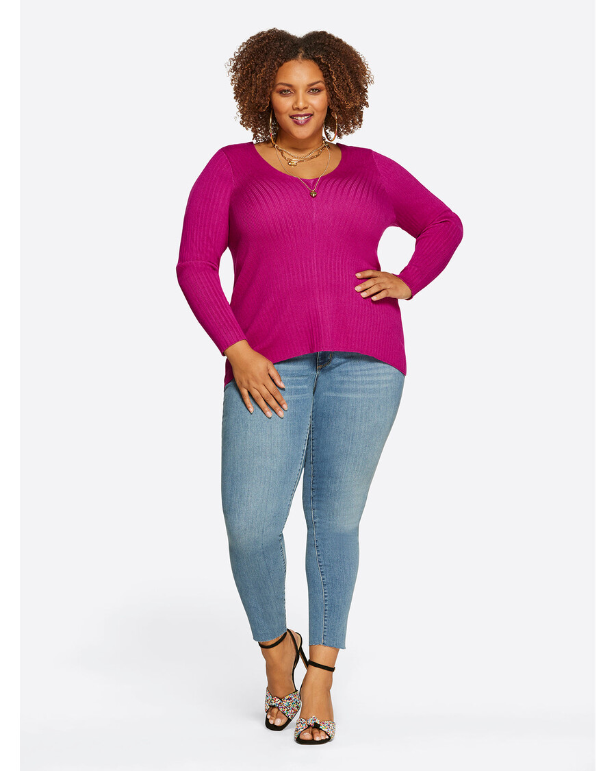 Jessica Simpson Prescilla Top in Festival Fuchsia