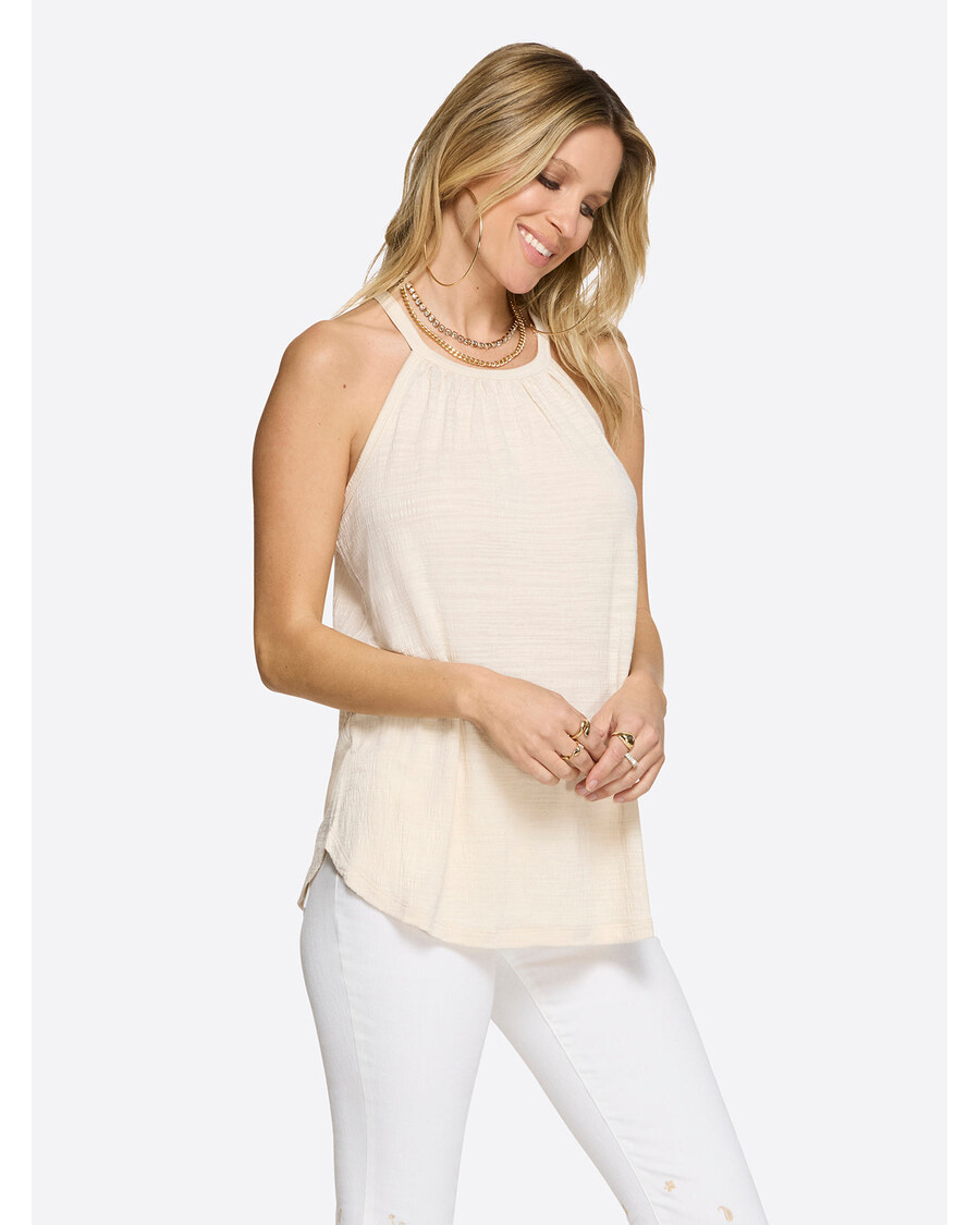 Jessica Simpson Nyre Tank in Parchment