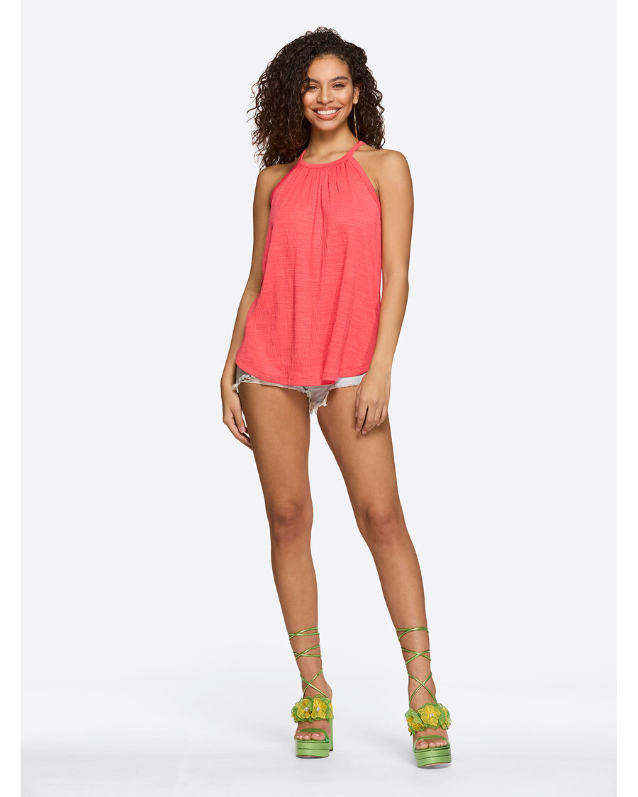 ג'סיקה סימפסון טנק ניירה בצבע ורד השרון