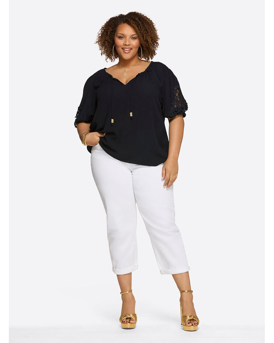 Jessica Simpson Eloise Blouse in Night Sky