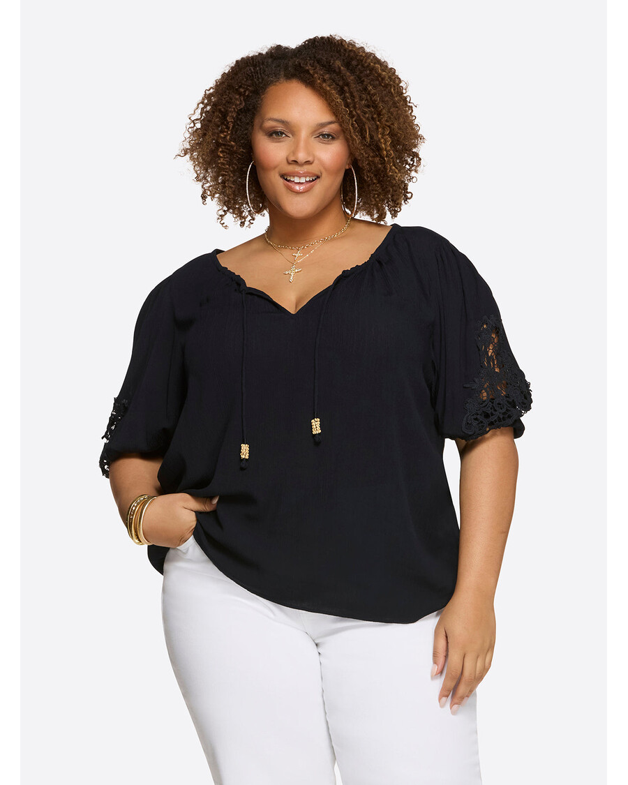 Jessica Simpson Sibyl Top in Night Sky