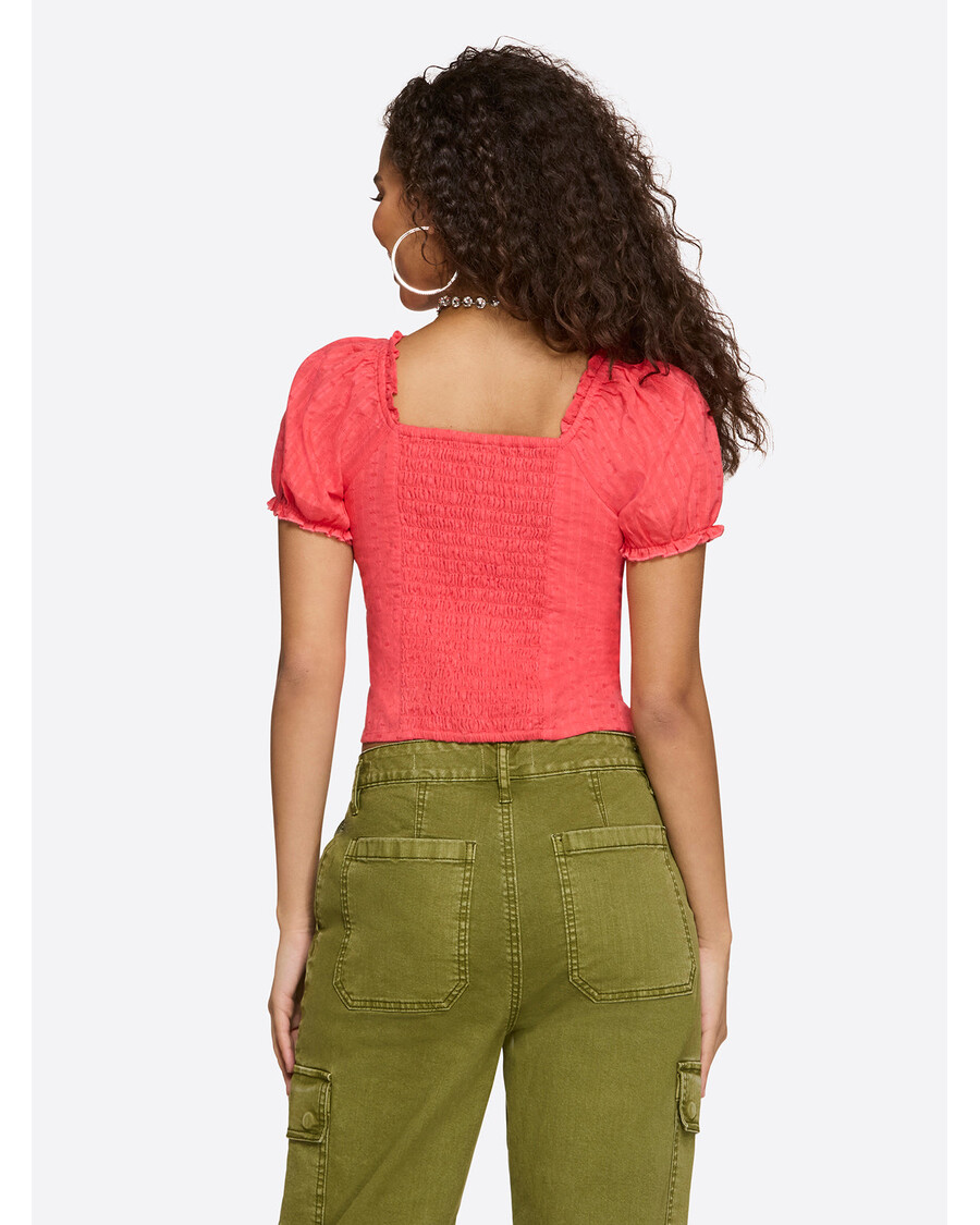 Jessica Simpson Addy Bustier Top in Rose Of Sharon