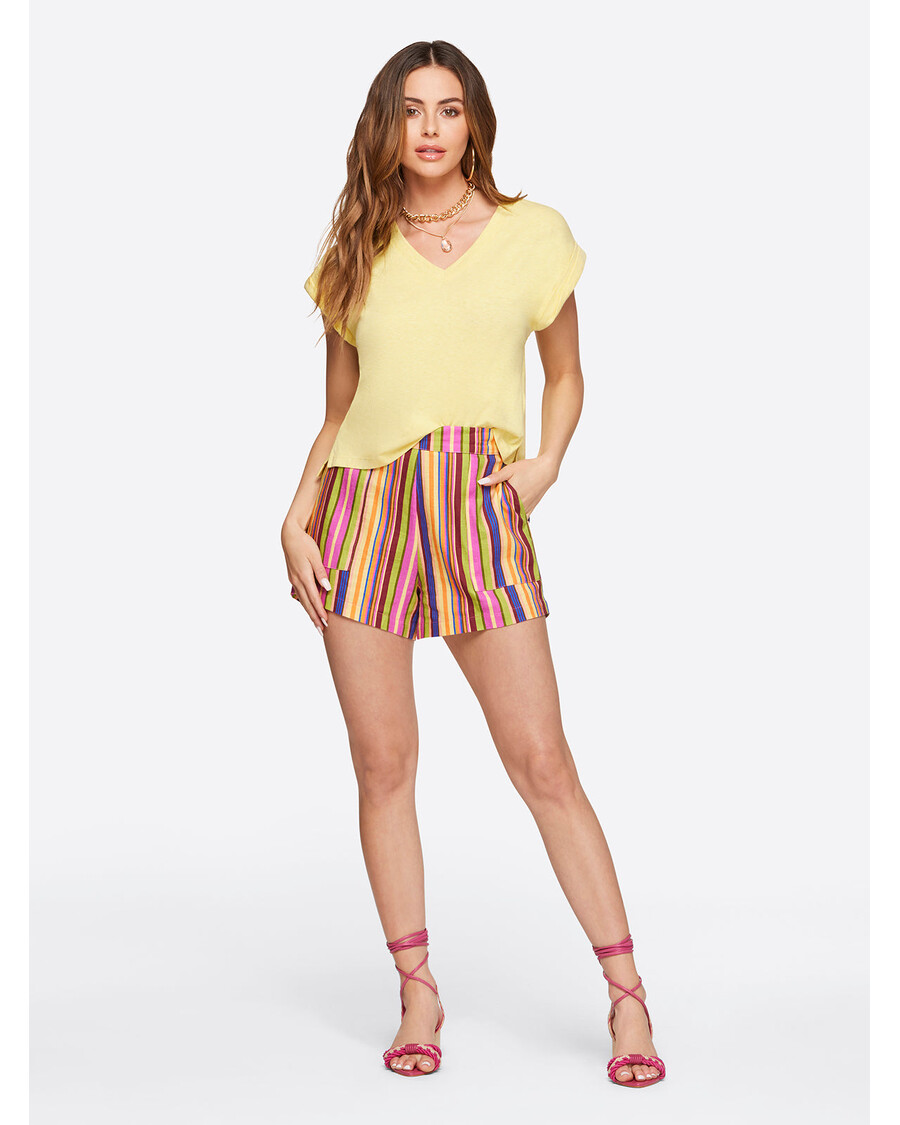 Jessica Simpson Hester Crop Tee in Sundress