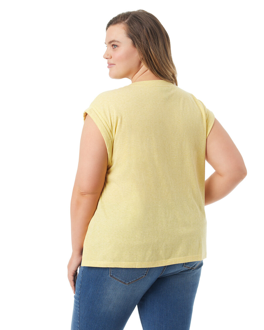 Jessica Simpson Hester Crop Tee in Sundress