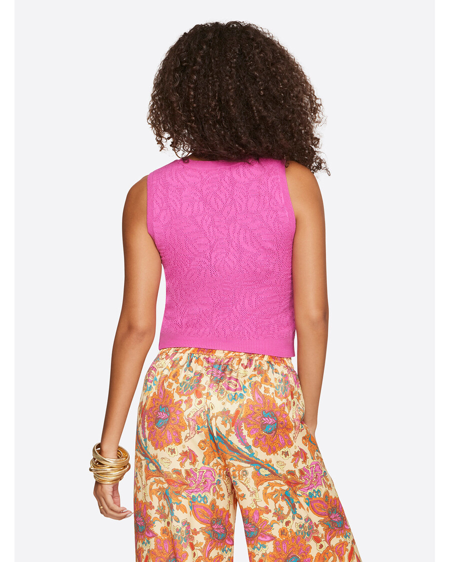 מיכל רשת ג'סיקה סימפסון קיסוס בצבע סגול ורד